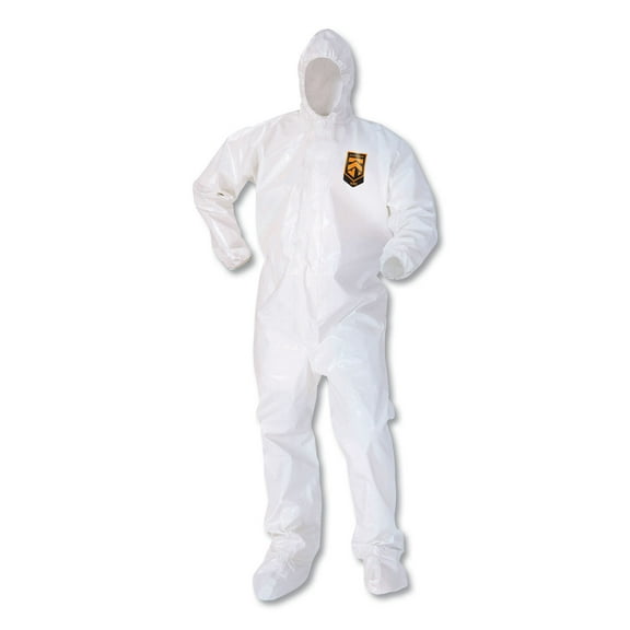 KleenGuard 45667 A80 Elastic-Cuff Hood & Boot Coveralls