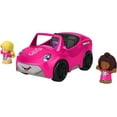 thumbnail image 1 of Fisher Price Little People Barbie Convertible Vehicle and Figure Set - Sounds Only Version, 1 of 6