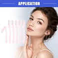 thumbnail image 3 of Vocoste 6 Pcs Eyebrow Razor for Women Foldable Facial Razor Stainless Steel Eyebrow Trimmer Leveling Tool Pink, 3 of 7