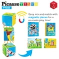 thumbnail image 4 of Juego de rompecabezas y cubos PicassoTiles Pete The Cat con forma de rompecabezas magnético, 6 o más, 4 of 7