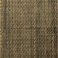 thumbnail image 1 of Ahgly Company Indoor Square Abstract Brown Modern Area Rugs, 3' Square, 1 of 4