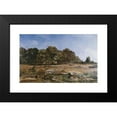 thumbnail image 2 of Alfred Sisley 14x11 Black Modern Framed Museum Art Print Titled - Edge of the Fontainebleau Forest (1865), 2 of 5