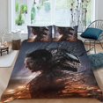 thumbnail image 2 of Venom Conjunto de sábanas temático, trío de piezas, cómodo y amigable con la piel, diseño único, regalo de decoración para el hogar para familiares, amigos y fans,140cm *210cm, 2 of 6