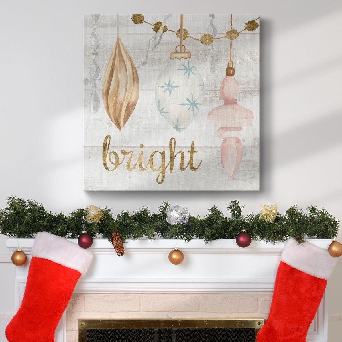 Elegant Ornaments IV- Gallery Wrapped Canvas