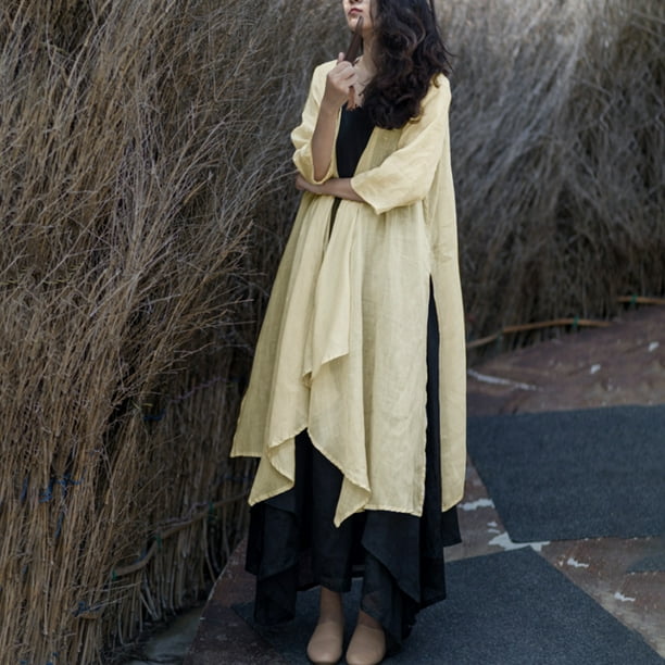 Sheer open front cardigan store