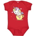 thumbnail image 3 of Inktastic Teacup Unicorn Boys or Girls Baby Bodysuit, 3 of 5