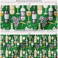 thumbnail image 2 of Soimoi Cotton Poplin Fabric Grapes,Wine Glass & Bottle Print Fabric by the Yard 56 Inch Wide, 2 of 7