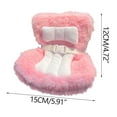 thumbnail image 7 of Doll Car Seat for 17cm Dolls with Safety Seat Air Vent Clip and Desktop Stand, Cute and Functional Car seat for Doll Fans, Collectors Set-C Pink, 7 of 7