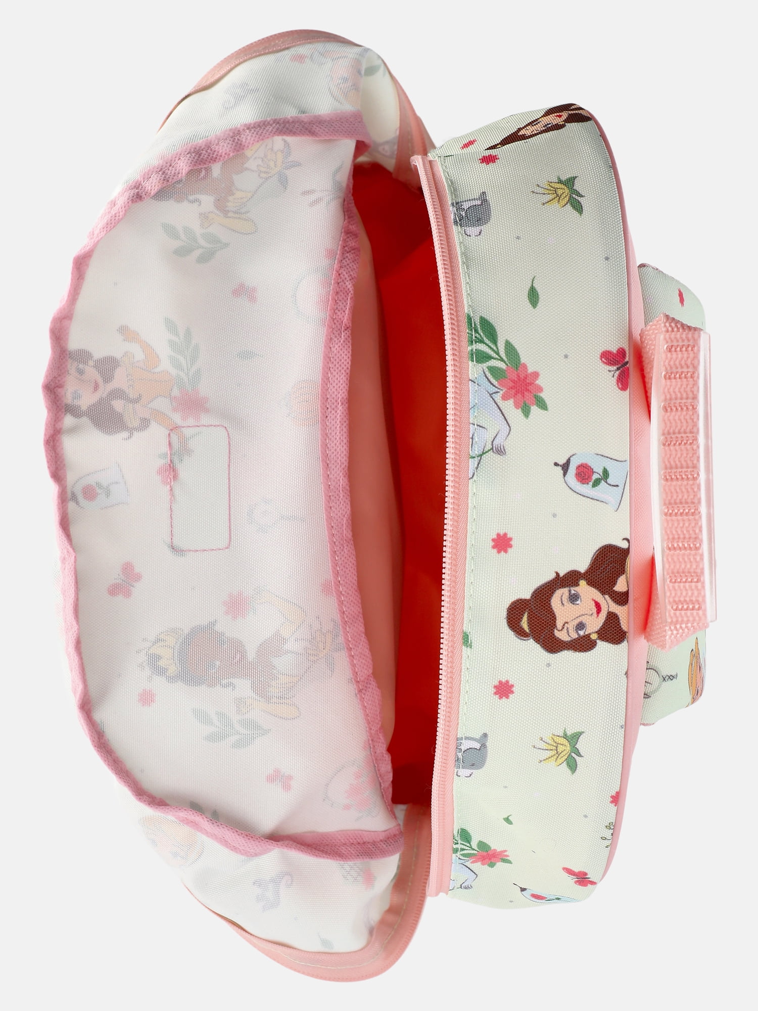 Disney Princess Girls 17" Modern Backpack Set, Green