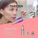 thumbnail image 3 of 6 Pieces Light Tweezers, Stainless Steel Tweezers With Led Light, Makeup Eyelash Eyebrow Hair Removal Tweezers(red, Pink, Dark Blue), 3 of 5