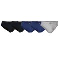 thumbnail image 1 of JBS Calzoncillos para hombres, paquete de 5 - Mini calzoncillos, de un solo jersey, algodón orgánico, color sólido Negro/Azul/Gris 3XL (XXX-Large), 1 of 7
