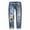 Blue, variant on Vedolay Casual Pants Women 2023 Ripped Distressed Stretchy Fashion Jeans Blue,2XL