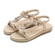 thumbnail image 5 of WILLBEST Sandalias Para Playa Mujer Sandalias De Playa Bohemias Con Banda Elástica Informales Con Cuentas Y Cordón Para Mujer, 5 of 6
