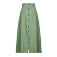 thumbnail image 1 of Ketyyh-chn99 Robes Femmes Fête Grande Taille Robe Mini Robe de Fête Combinaisons Manche Volants Shorts Robe Mini Vert,G, 1 of 4