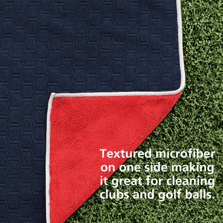 Athletic Works Dual-Sided Microfiber Golf Towel, 32x16 Inch photo 7