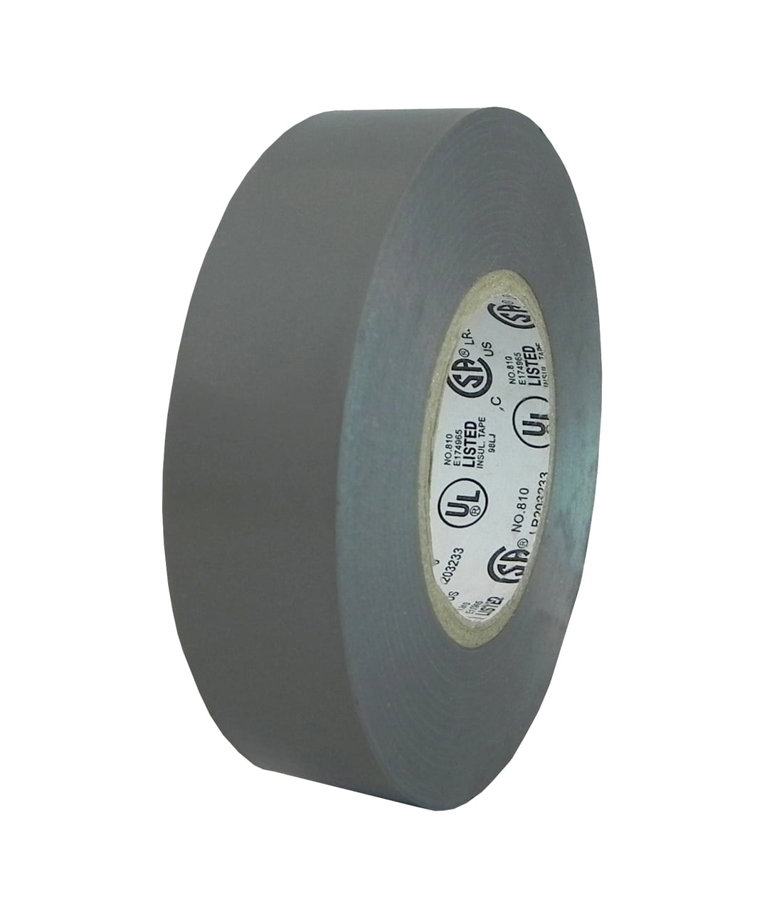 10 Rolls Of Gray 3/4" Electric Tape 