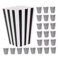 thumbnail image 4 of Mobutofu 32Pcs Party Popcorn Containers Reusable Paper Boxes with Striped Design for Sharing, 4 of 7