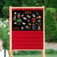 thumbnail image 3 of GROWTH TANK Tableau de Poche de Classe avec Bandes de Phrases Réutilisable Montessori Éducatif Noir, 3 of 8