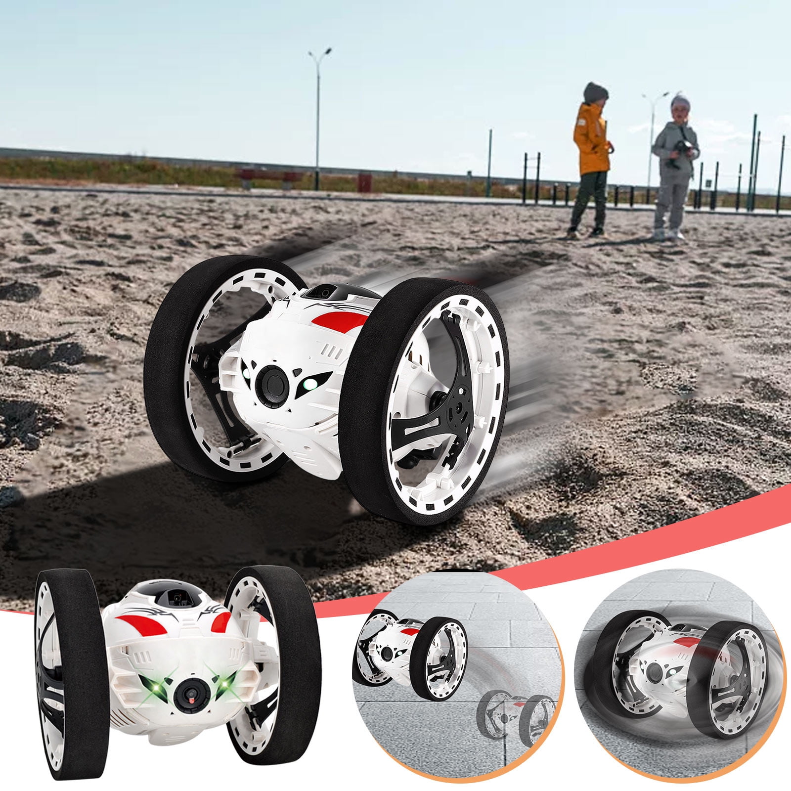 remote control bouncing camera car