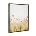 thumbnail image 4 of Stupell Industries Rural Poppy Meadow Botanical & Floral Photography Gray Floater Framed Canvas Art Print Wall Art, 25 x 31, 4 of 10