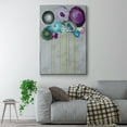 thumbnail image 2 of Silver Bouquet Framed Premium Gallery Wrapped Canvas - Ready to Hang - 17 x 25 - Silver Floating Frame, 2 of 9
