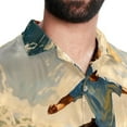thumbnail image 5 of Surfing in Summer Men's Short Sleeve Beach Shirts Hawaiian Button Down Casual Summer Printed Unisex Top, 5 of 6