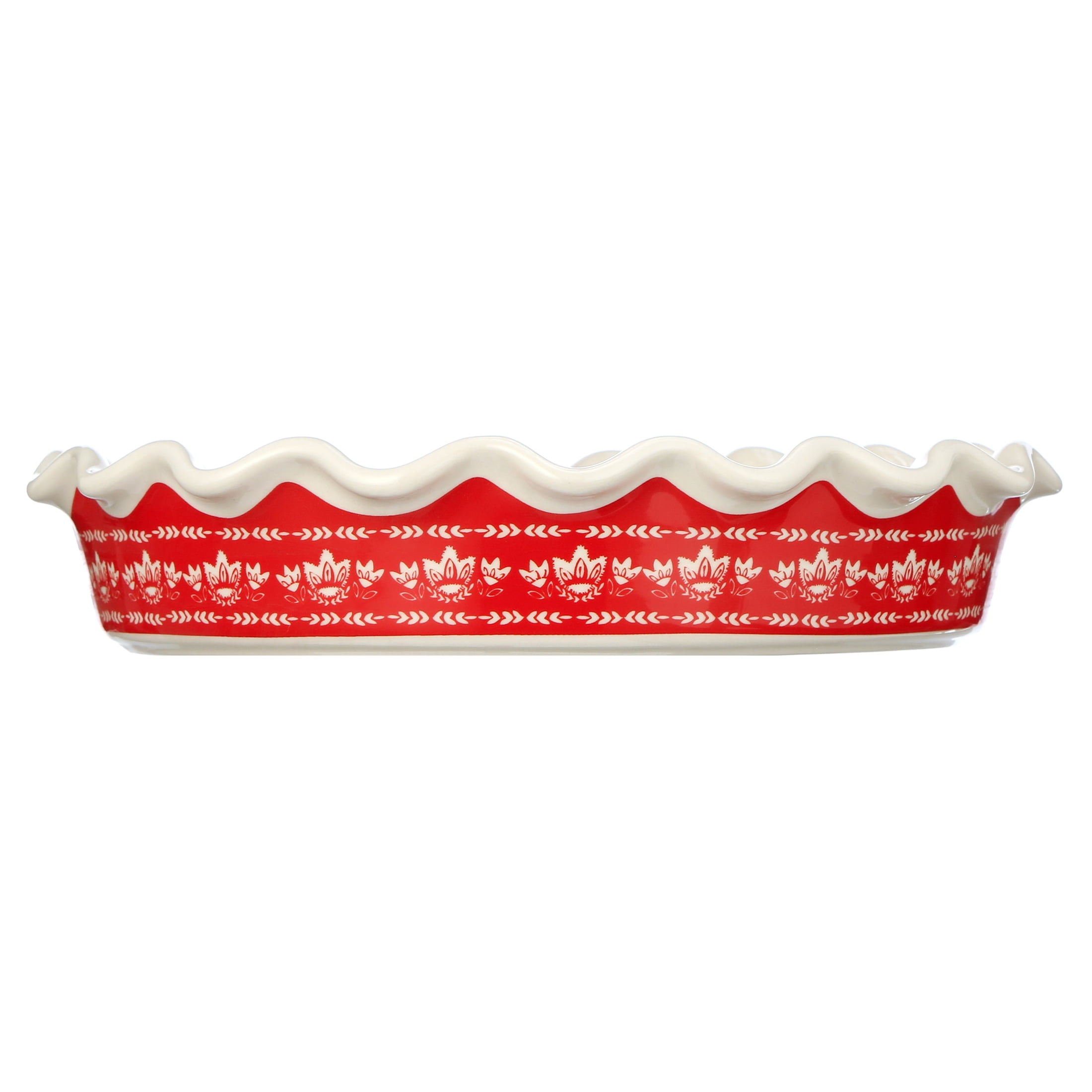 The Pioneer Woman Vintage Floral 9" Stoneware Pie & Tart Pan