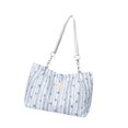 thumbnail image 4 of Bolso tote para mujer, bolso de hombro moderno y ligero para el trabajo, el ocio y las compras. Azul, 4 of 9