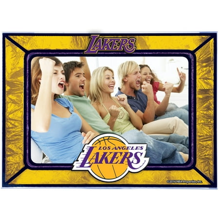 Los Angeles Framed Picture - Los Angeles Lakers Horizontal Art Glass Frame - No Size