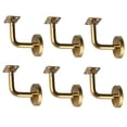 thumbnail image 2 of Soportes de Barandilla de Escalera Macarena 6 uds Placa de Soporte Plana, 2 of 8