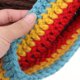 thumbnail image 5 of YSNOOWE Sombrero Unisex De Tejido Con Peluca Color Café Para Frío, 5 of 6