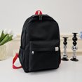thumbnail image 1 of Bolso Mochila clásica de moda para mujeres y niñas, mochilas escolares de gran capacidad para estudiantes sólidos, 1 of 6