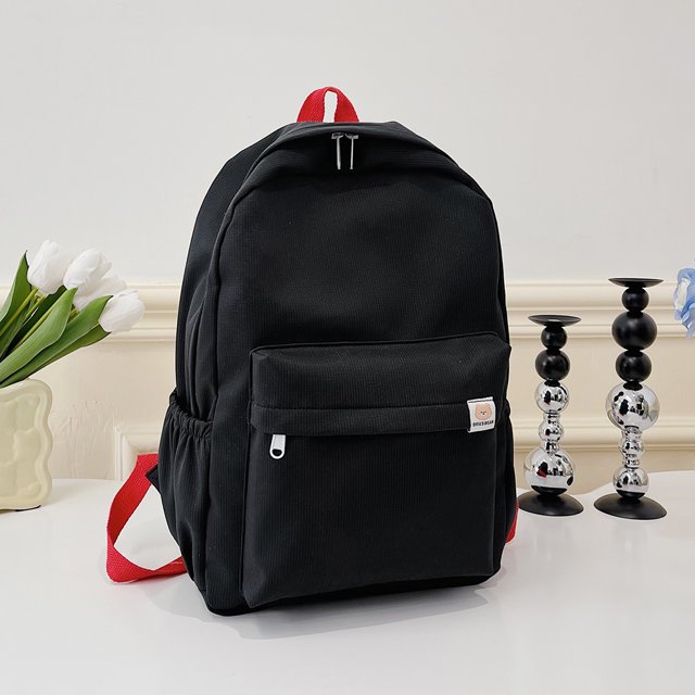 Bolso Mochila clásica de moda para mujeres y niñas, mochilas escolares de gran capacidad para estudiantes sólidos