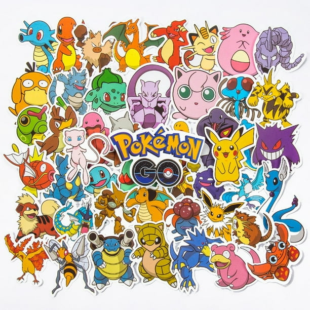 Décoration Voiture Pikachu - Autocollants Pokemon GO pour Voiture