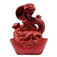 thumbnail image 2 of Giunmcul Online Shopping Snake Statue Small Wooden Chinese Feng Shui Snake Figurines 2025 Year Of The Snake Gift Snake Sculpture Home Office Tabletop Ornaments, 2 of 5