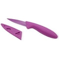 thumbnail image 3 of Handy Housewares 4pc Colorful Paring Knife Set with Sheath Covers, 3 of 5