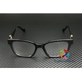 thumbnail image 2 of GUCCI GG1025O 003 Square Black Gold Demo Lens 51 mm Women's Eyeglasses, 2 of 5