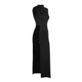 thumbnail image 3 of Women's Sexy High Slit Cocktail Dress - Casual Club Night Party Wear, Black, S, 3 of 5