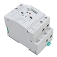thumbnail image 1 of Double Power Automatic Transfer Switch 2P PC Material Automatic Transfer Switch 50kA, 8kV, DIN Rail Mount, 110VAC Control Voltage, for PZ30 Distribution Boxes, 1 of 7