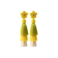 thumbnail image 3 of Yoyauz Women's Tassel Earrings Pendants, Colorful Layered Pendant Earrings Bohemian Long Tassels Handmade Wool Thread Earrings For Girly Gifts, 3 of 7