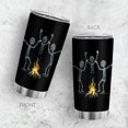 thumbnail image 3 of Vaso de viaje Oasisdream de acero inoxidable con tapa, 600 ml, 3 of 6