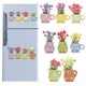 thumbnail image 3 of Mini Magnets Creative Decorativo Vase Cerámica 3D Simulación Tridimensional S (B), 3 of 8