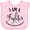 AD-Pink, variant on Inktastic Trigeminal Neuralgia Awareness I Am a Fighter Boys or Girls Baby Bib
