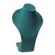thumbnail image 3 of Expositor de collares Busto de joyería Soporte para collares Soporte para maniquí de collares Verde, 3 of 9
