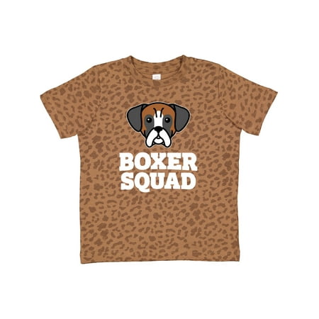 

Inktastic Dog Boxer Squad Gift Toddler Boy or Toddler Girl T-Shirt