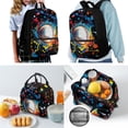 thumbnail image 2 of Jeiento Baseball School Backpack for Boys 4-6 6-8 8-12 Preschool Bookbag and Lunch Box Set Kids Girls School Bag with Lunch Bag Water Bottle Holder Pencil Case Splash Ink Elementary Middle Bagpack, 2 of 7