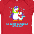 thumbnail image 4 of Inktastic My Great Grandma Loves Me Cute Penguins Boys or Girls Baby Bodysuit, 4 of 5