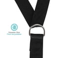 thumbnail image 4 of Yoga Strap 2.5m. Stretch Strap for Yoga and Pilates with Metal Buckle/Ring for Measurement Adjustment. Flexibility and Accuracy In Each Exercise Resistance Band, 4 of 5