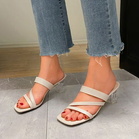 

Women s Ladies Fashion Casual Solid Open Toe Platforms Sandals Beach Shoes Black 6.31204