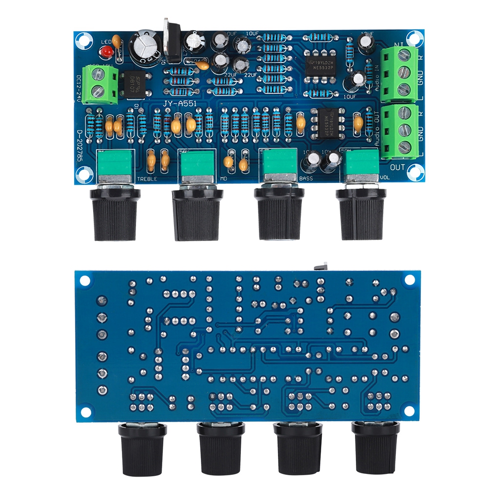 (2Pack) Preamp Tone Board Single Power Supply Eletrical Supplies Fever ...